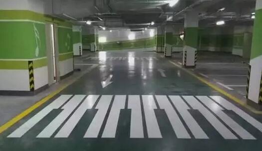 园林办事处仓库划线